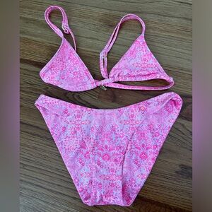 Kulani Kinis Rose Quartz Top and Bottom